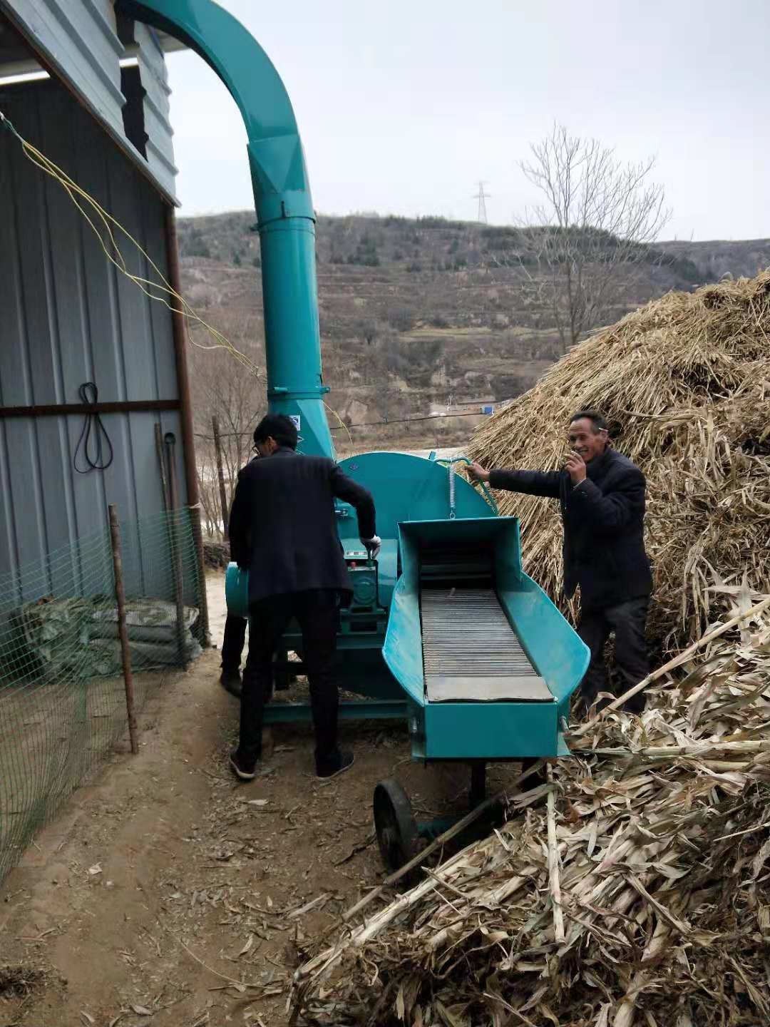 甘肅10噸鍘草機通渭鍘草揉絲機視頻